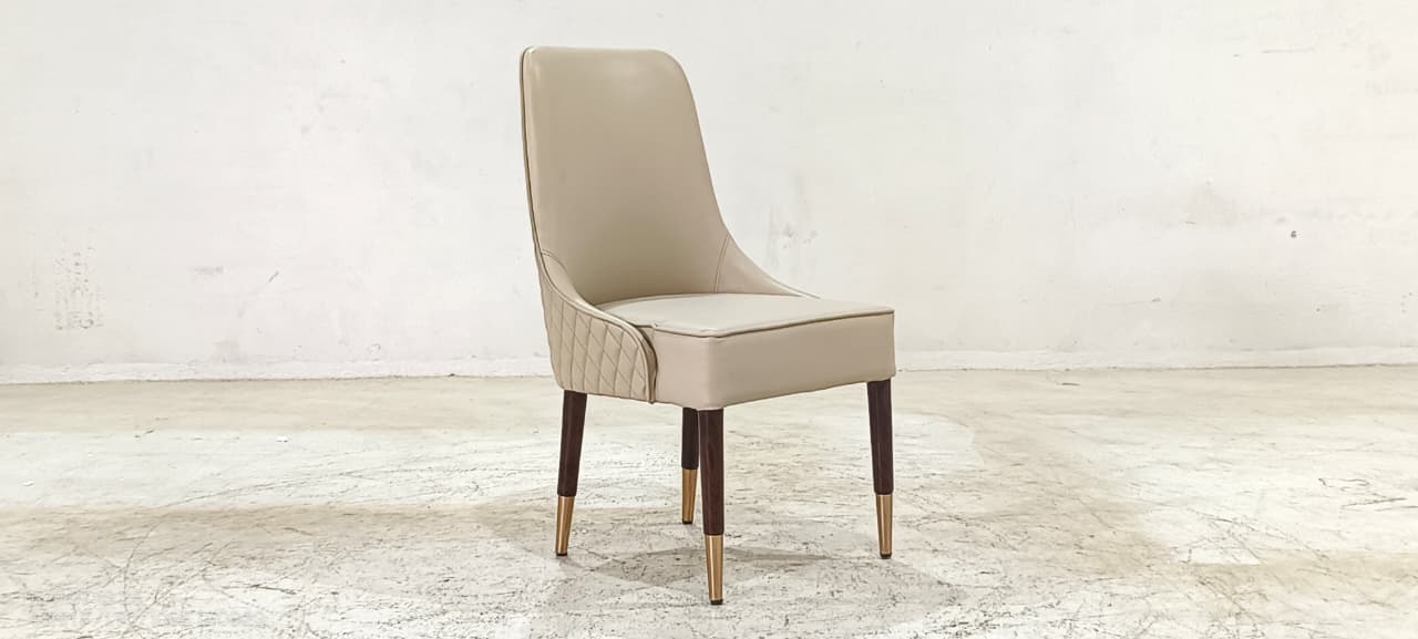 VERSACHE-DC(4) - DINING CHAIRS - BLR WH