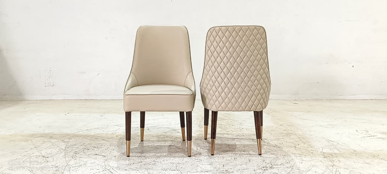 VERSACHE-DC(4) - DINING CHAIRS - BLR WH