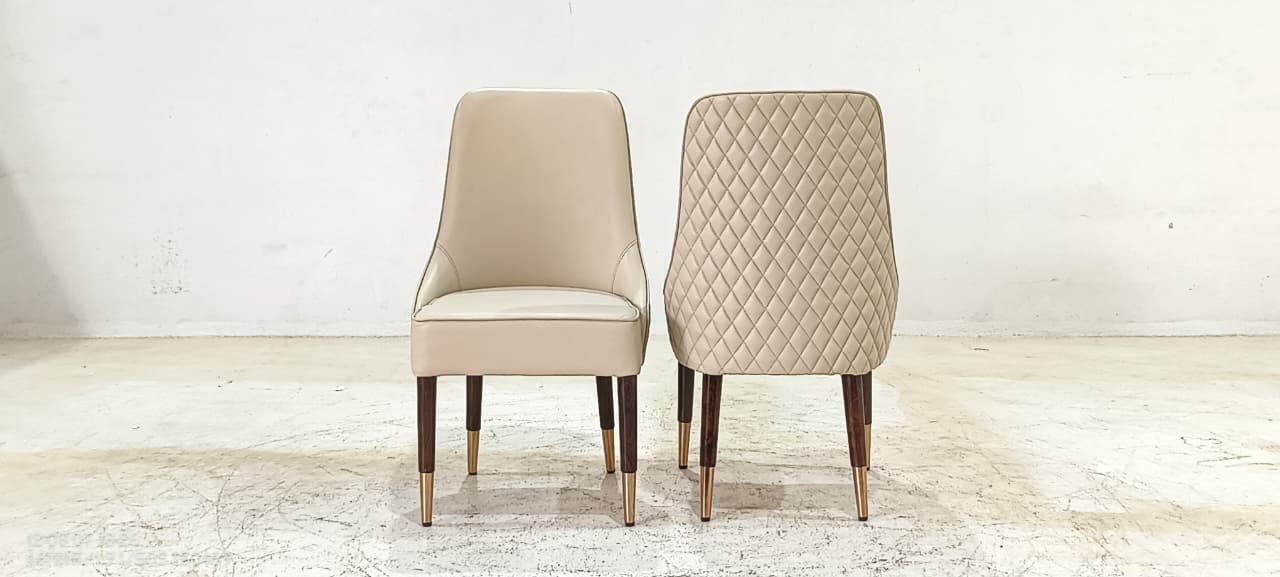 VERSACHE-DC(4) - DINING CHAIRS - BLR WH