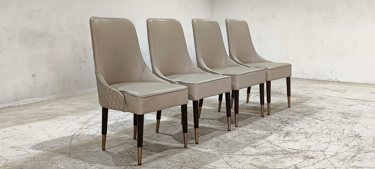 VERSACHE-DC(4) - DINING CHAIRS - BLR WH