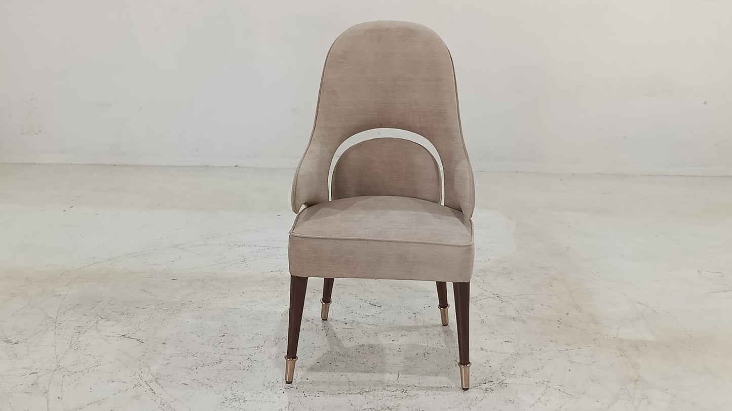 ZB-DC(2) - DINING CHAIR - BLR WH
