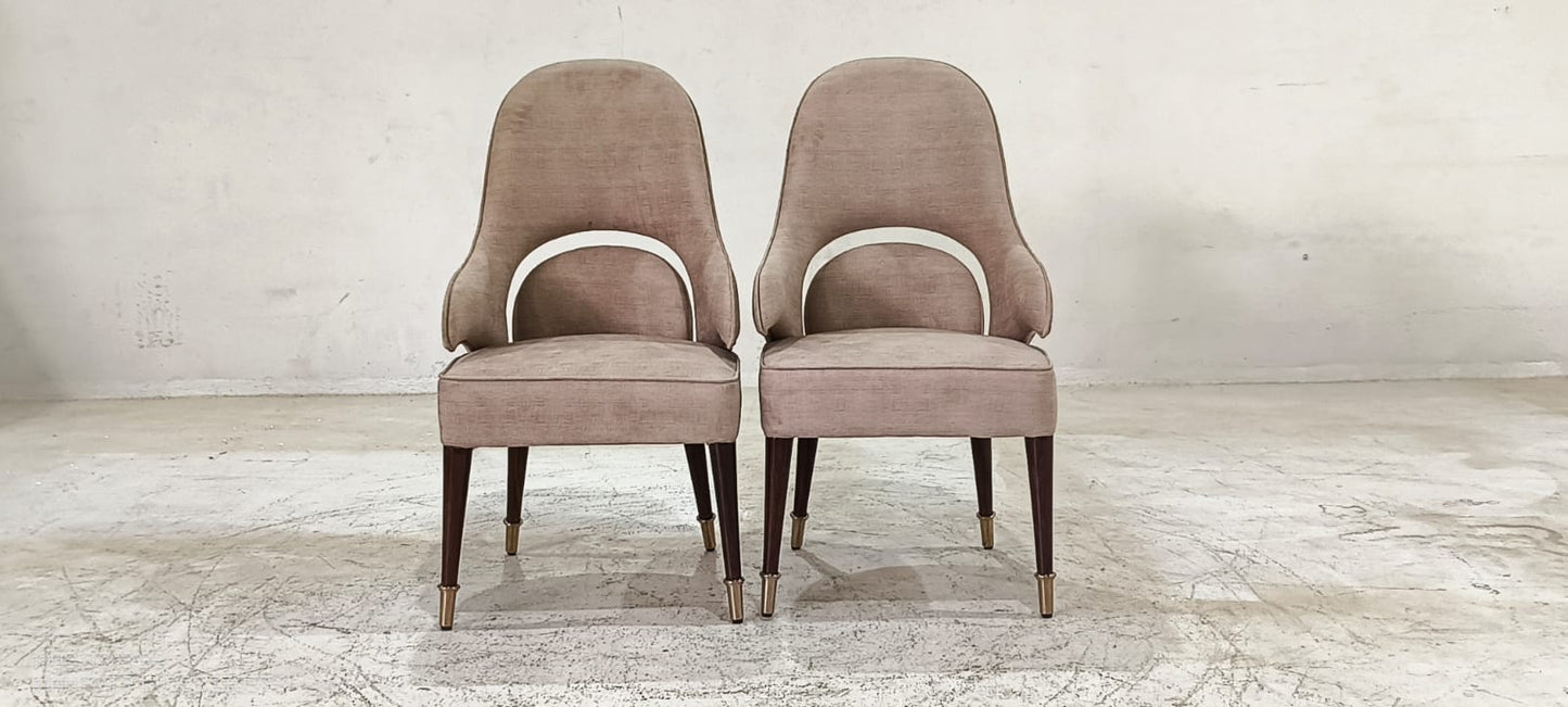 ZB-DC(2) - DINING CHAIR - BLR WH