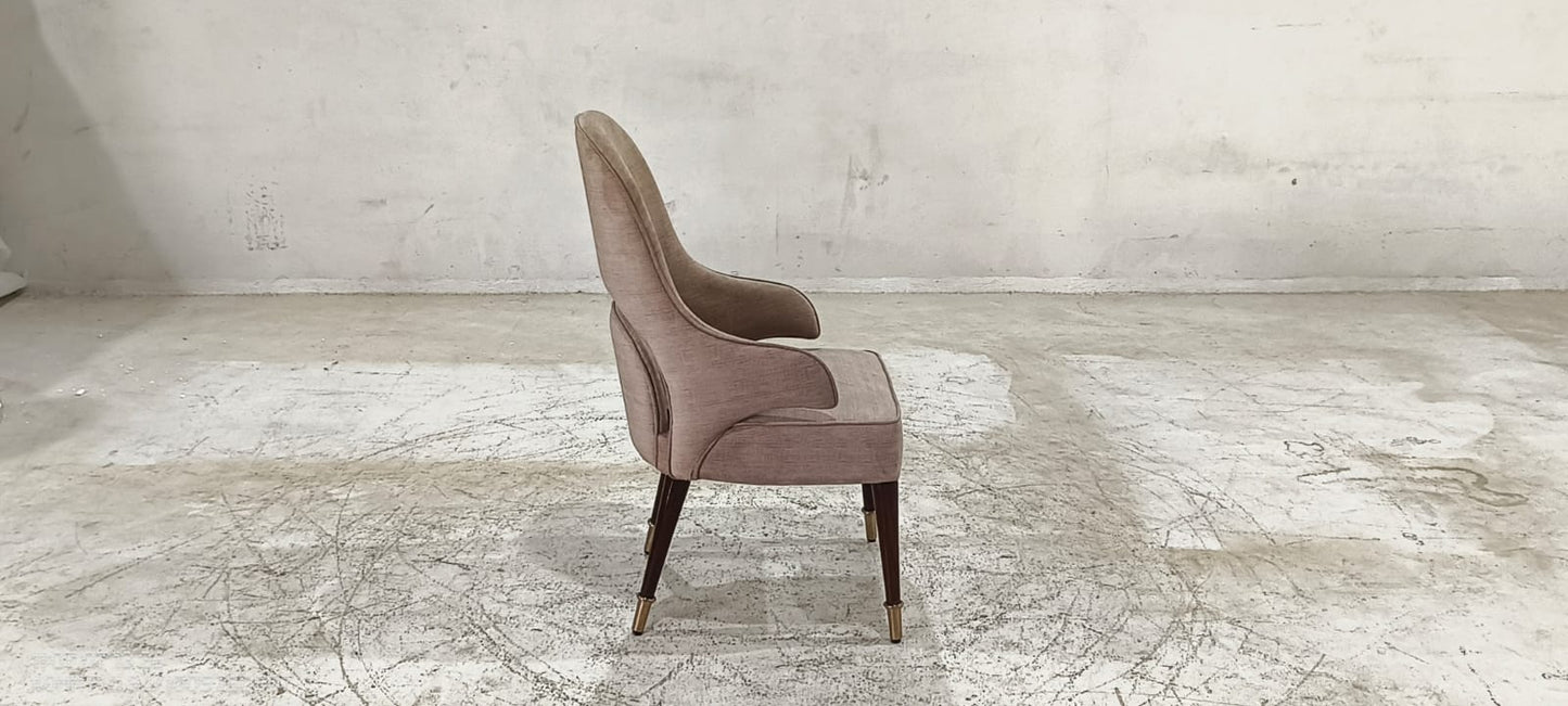 ZB-DC(2) - DINING CHAIR - BLR WH