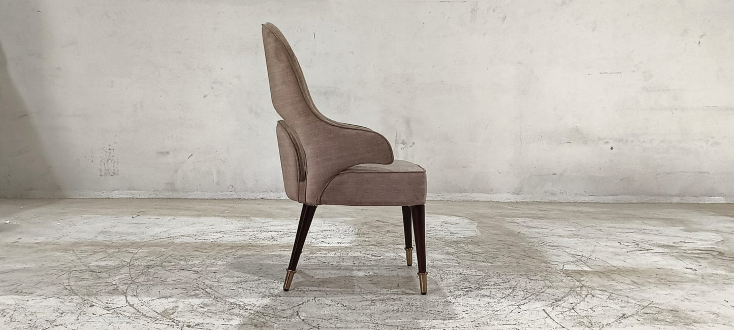 ZB-DC(2) - DINING CHAIR - BLR WH