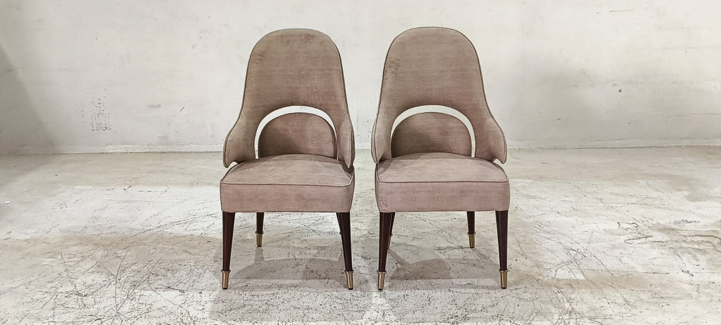 ZB-DC(2) - DINING CHAIR - BLR WH
