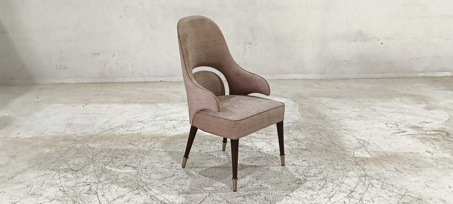 ZB-DC(2) - DINING CHAIR - BLR WH