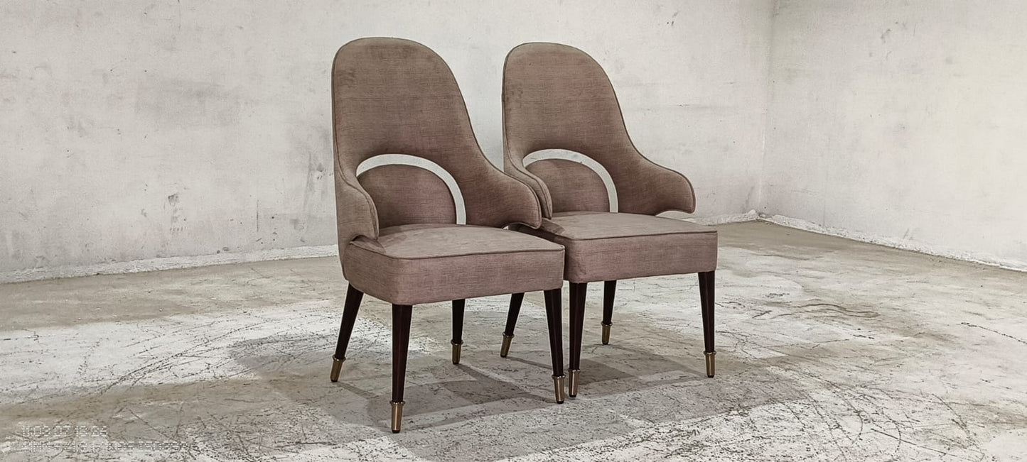 ZB-DC(2) - DINING CHAIR - BLR WH