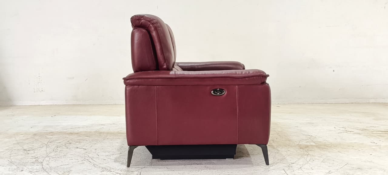 RS-12684(2) - 2 SEATER RECLINER(ELECTRIC) - BLR WH
