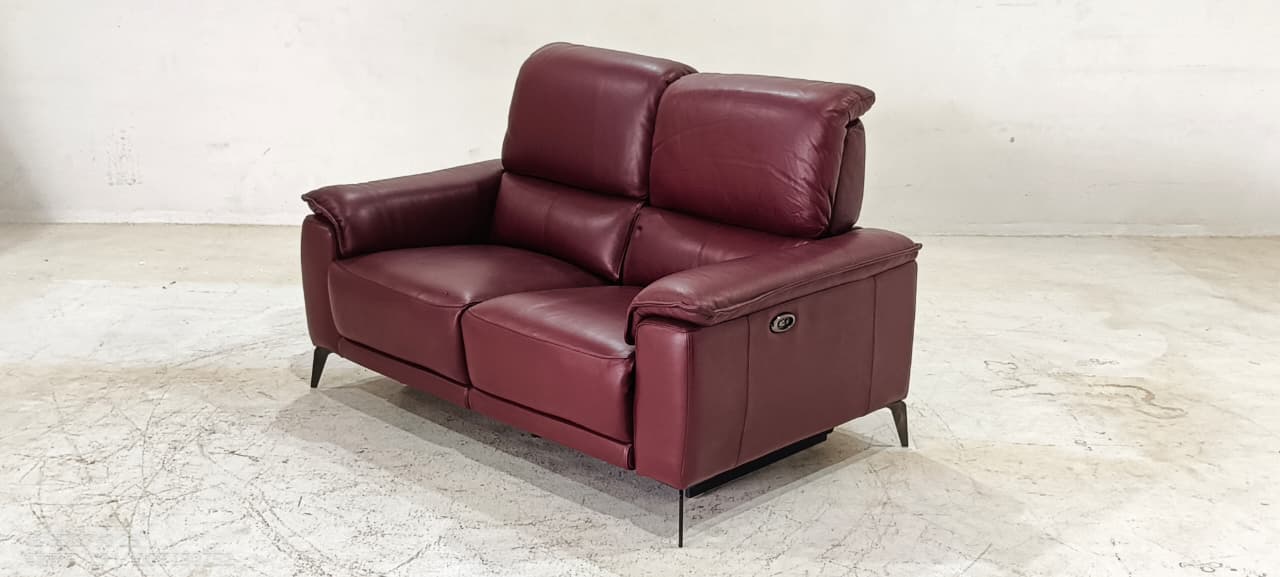 RS-12684(2) - 2 SEATER RECLINER(ELECTRIC) - BLR WH