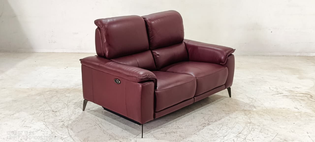 RS-12684(2) - 2 SEATER RECLINER(ELECTRIC) - BLR WH