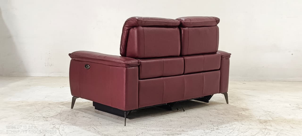 RS-12684(2) - 2 SEATER RECLINER(ELECTRIC) - BLR WH