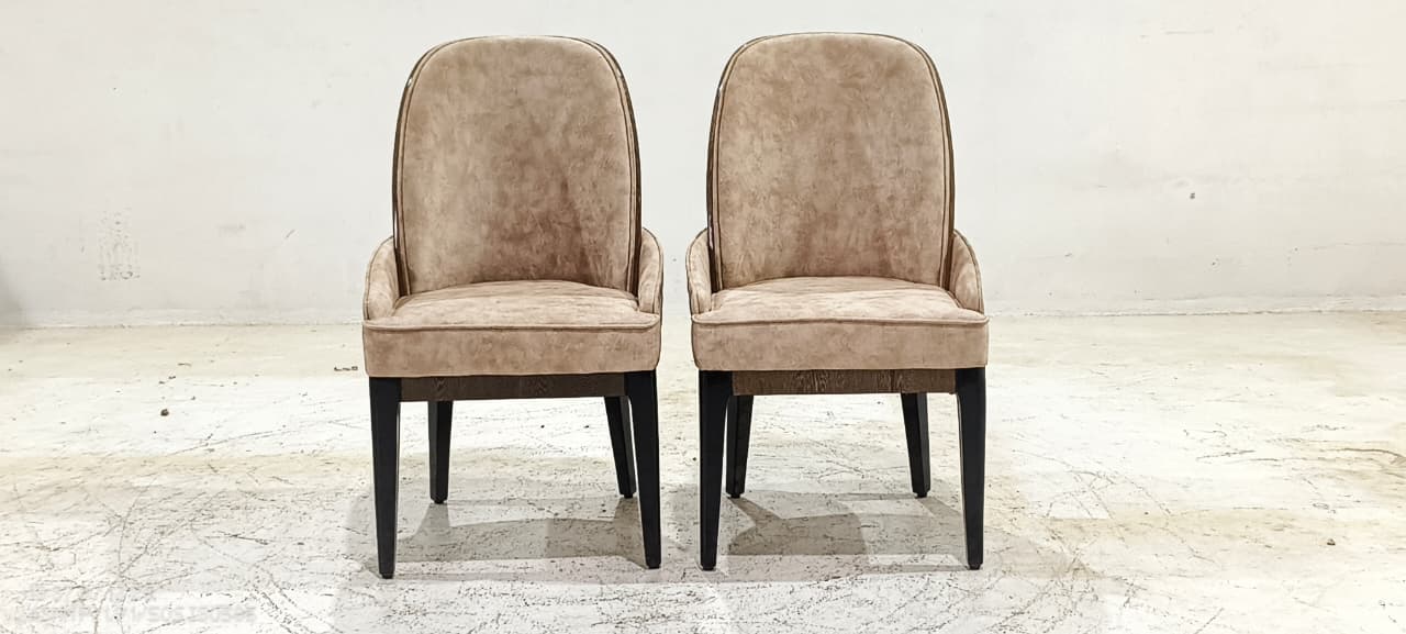 DIVIANA-DC(2) - DINING CHAIR - BLR WH