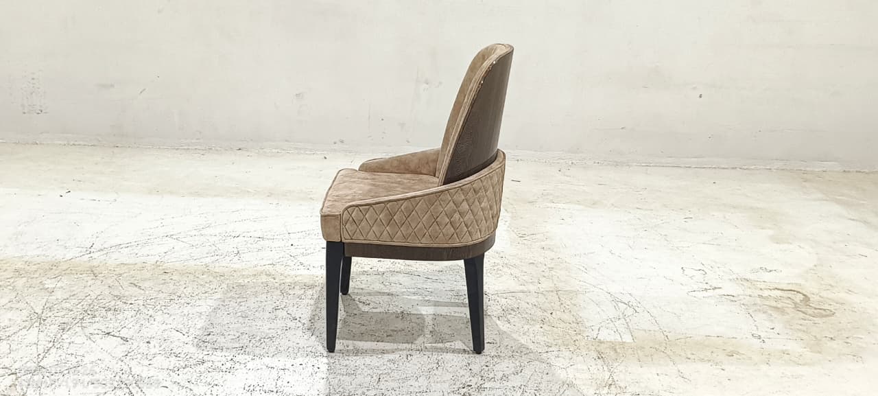 DIVIANA-DC(2) - DINING CHAIR - BLR WH