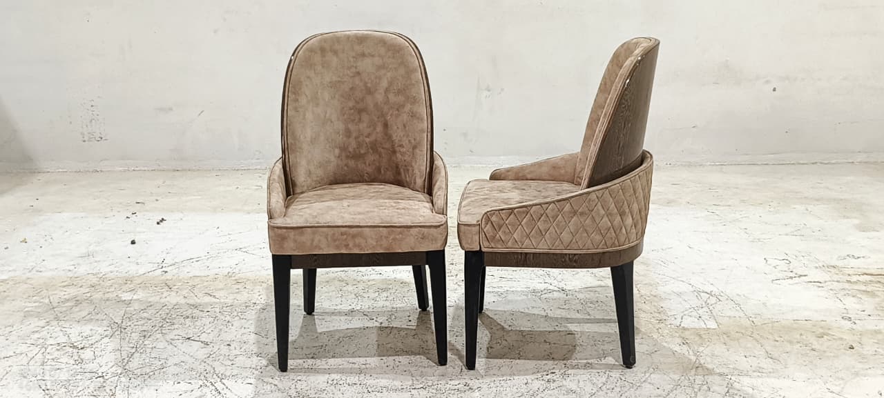 DIVIANA-DC(2) - DINING CHAIR - BLR WH