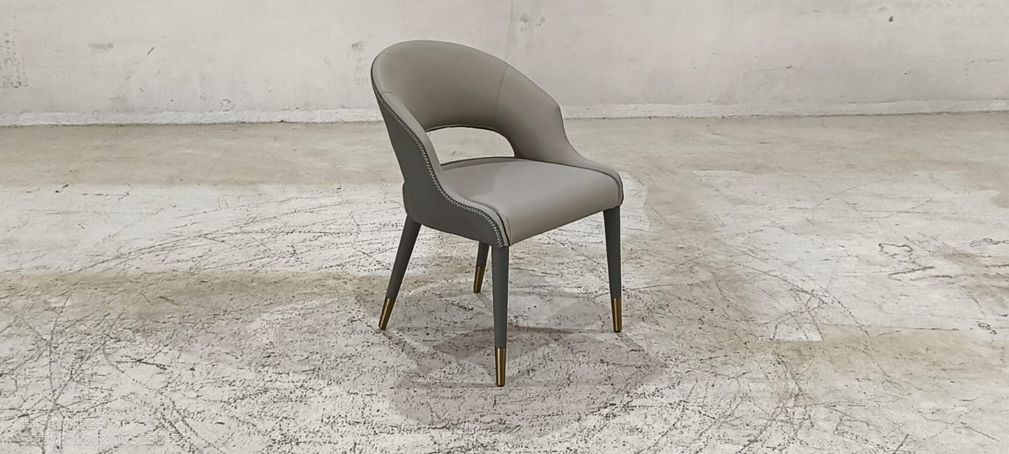 CH450(2) - DINING CHAIR - BLR WH
