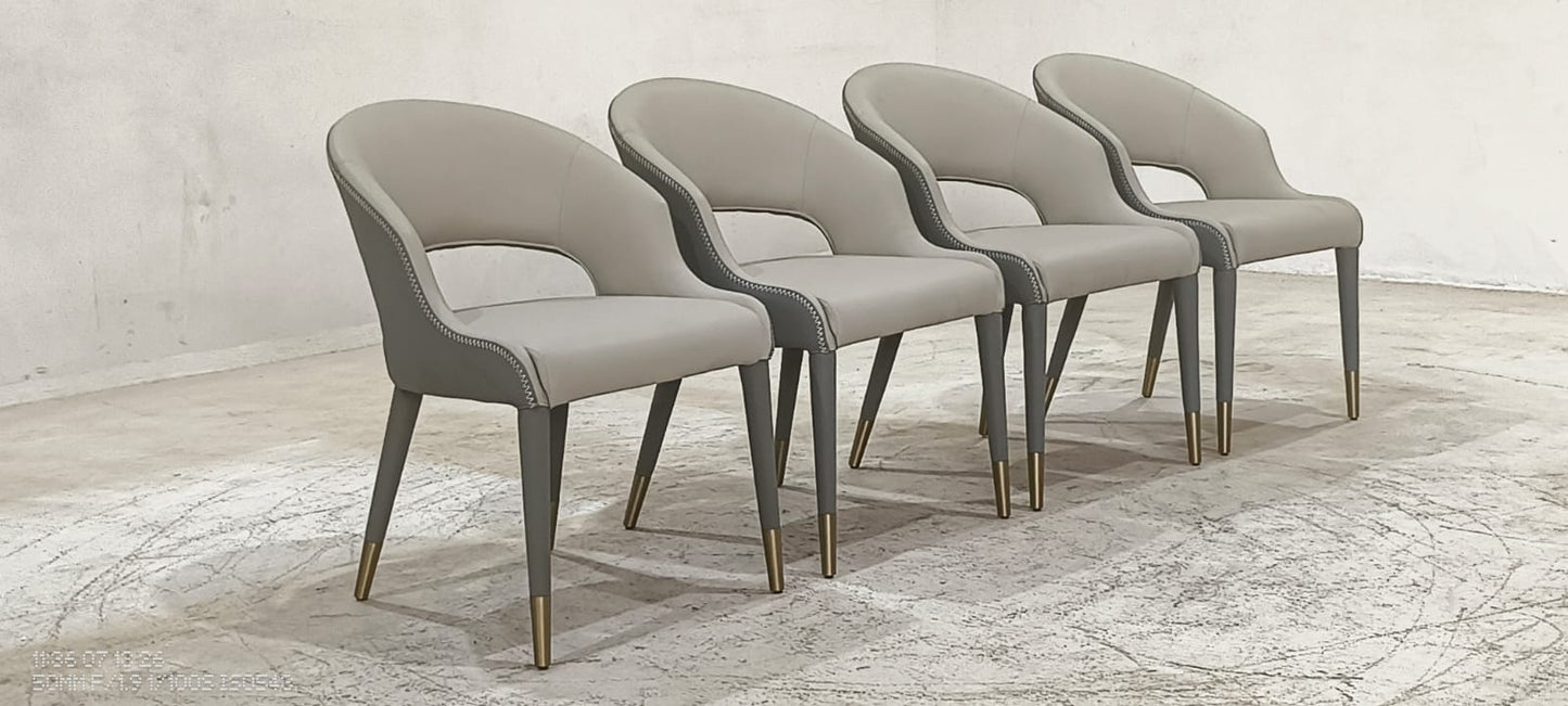 CH450(2) - DINING CHAIR - BLR WH