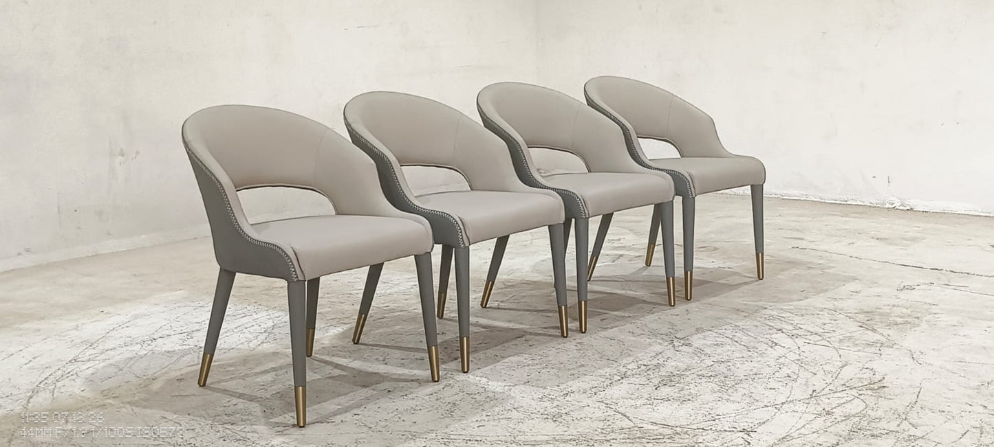 CH450(2) - DINING CHAIR - BLR WH