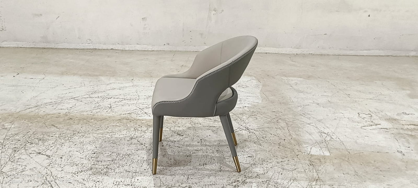 CH450(2) - DINING CHAIR - BLR WH