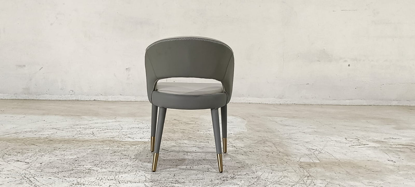 CH450(2) - DINING CHAIR - BLR WH