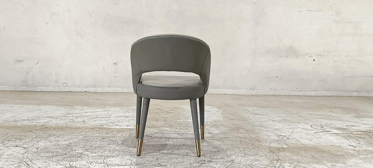 CH450(2) - DINING CHAIR - BLR WH
