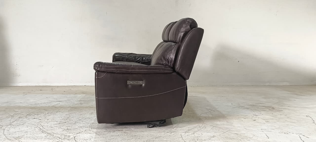 UXW3339HM(1) - 3 SEATER RECLINER(ELECTRIC) - BLR WH
