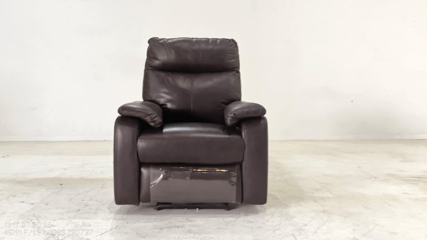 US50501M-L1- 1 SEATER RECLINER(ELECTRIC) - BLR WH