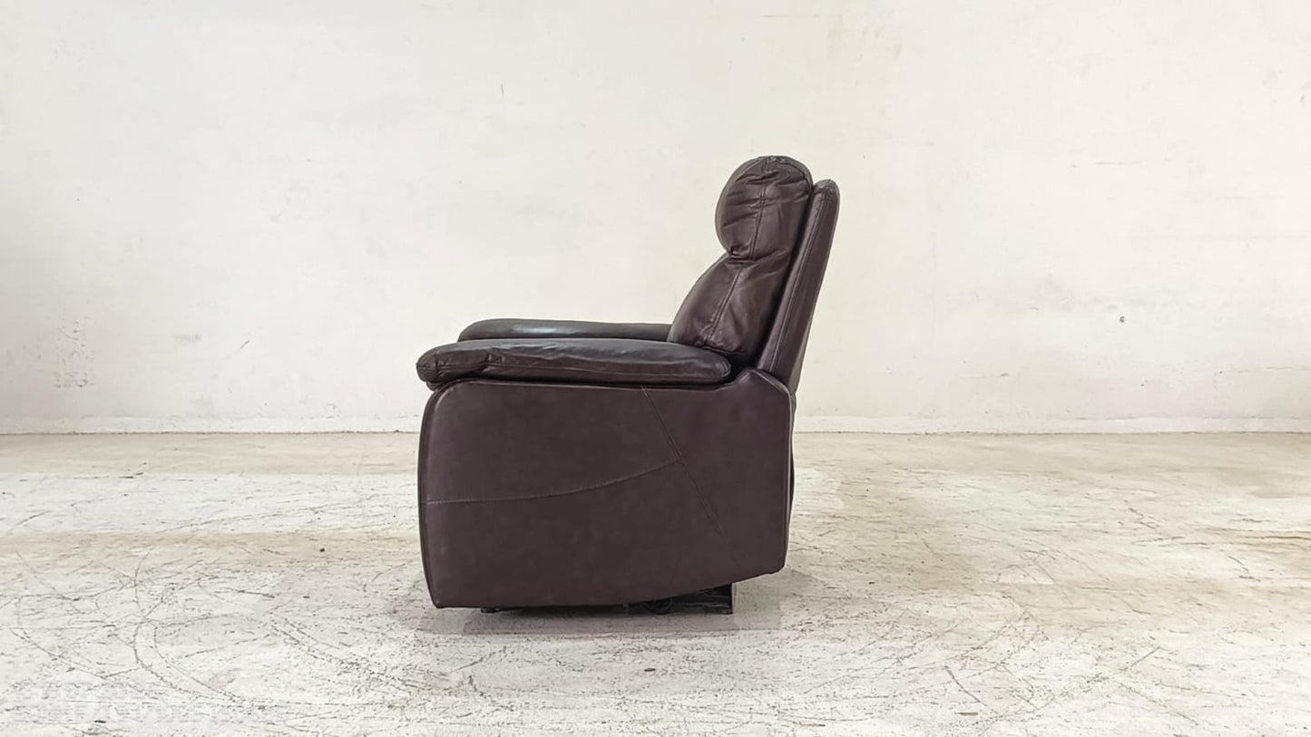 US50501M-L1- 1 SEATER RECLINER(ELECTRIC) - BLR WH