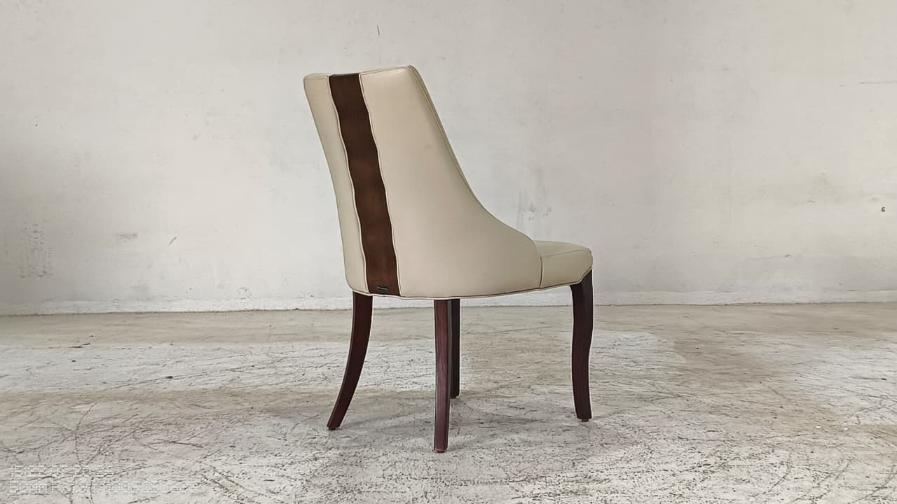 CH 1532(2) - DINING CHAIR - BLR WH