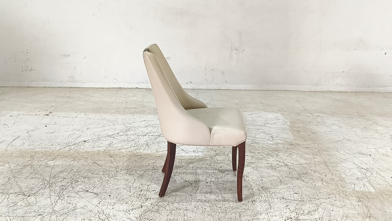 CH 1532(2) - DINING CHAIR - BLR WH