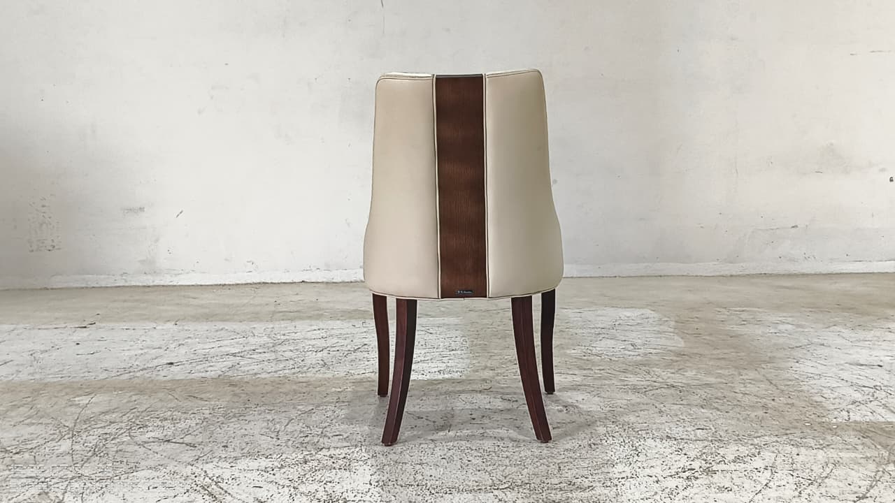 CH 1532(2) - DINING CHAIR - BLR WH
