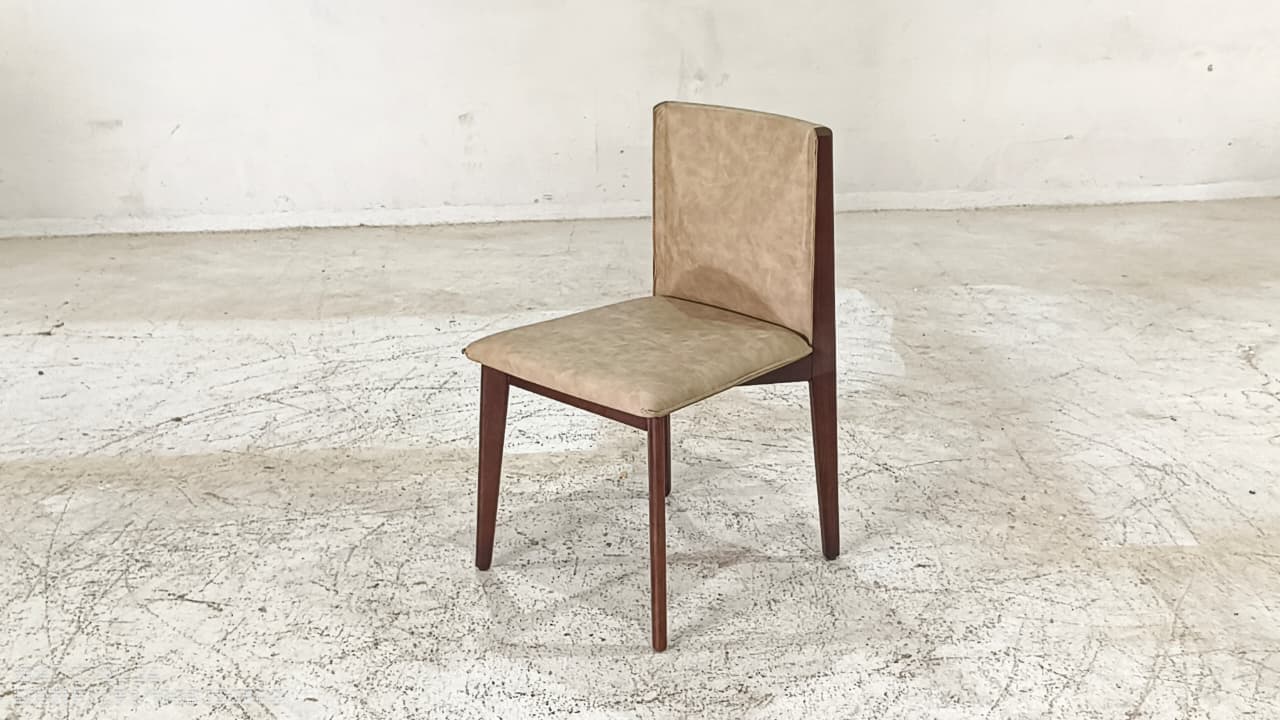 CH16169(2) - DINING CHAIR - BLR WH