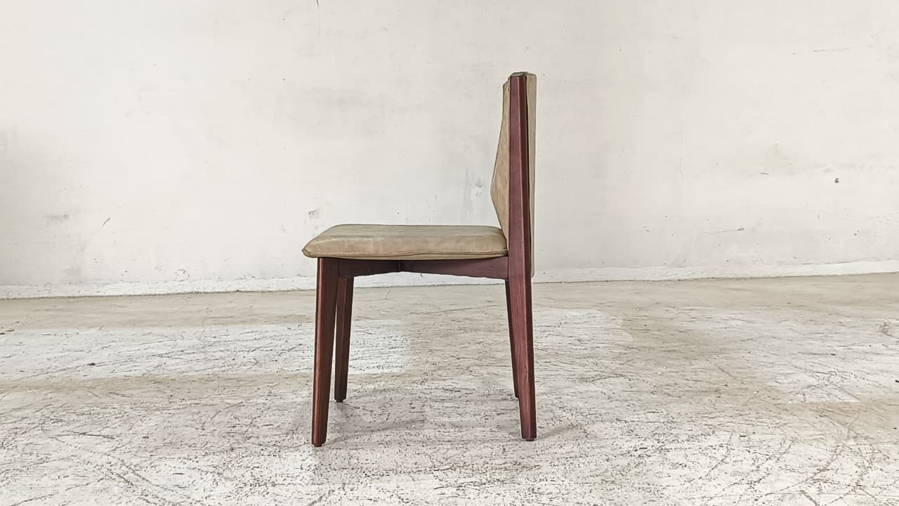 CH16169(2) - DINING CHAIR - BLR WH