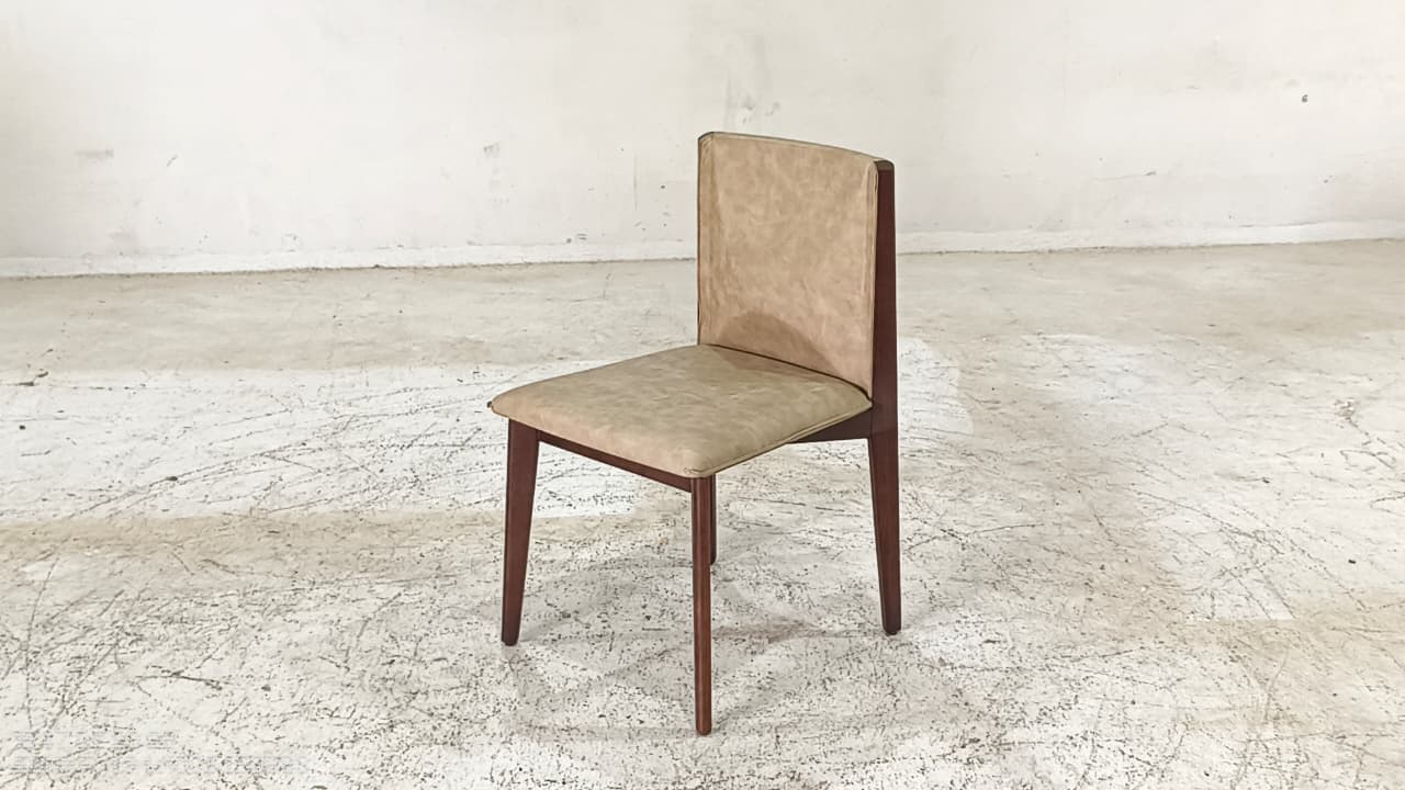 CH16169(2) - DINING CHAIR - BLR WH