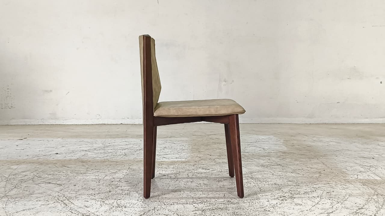 CH16169(2) - DINING CHAIR - BLR WH