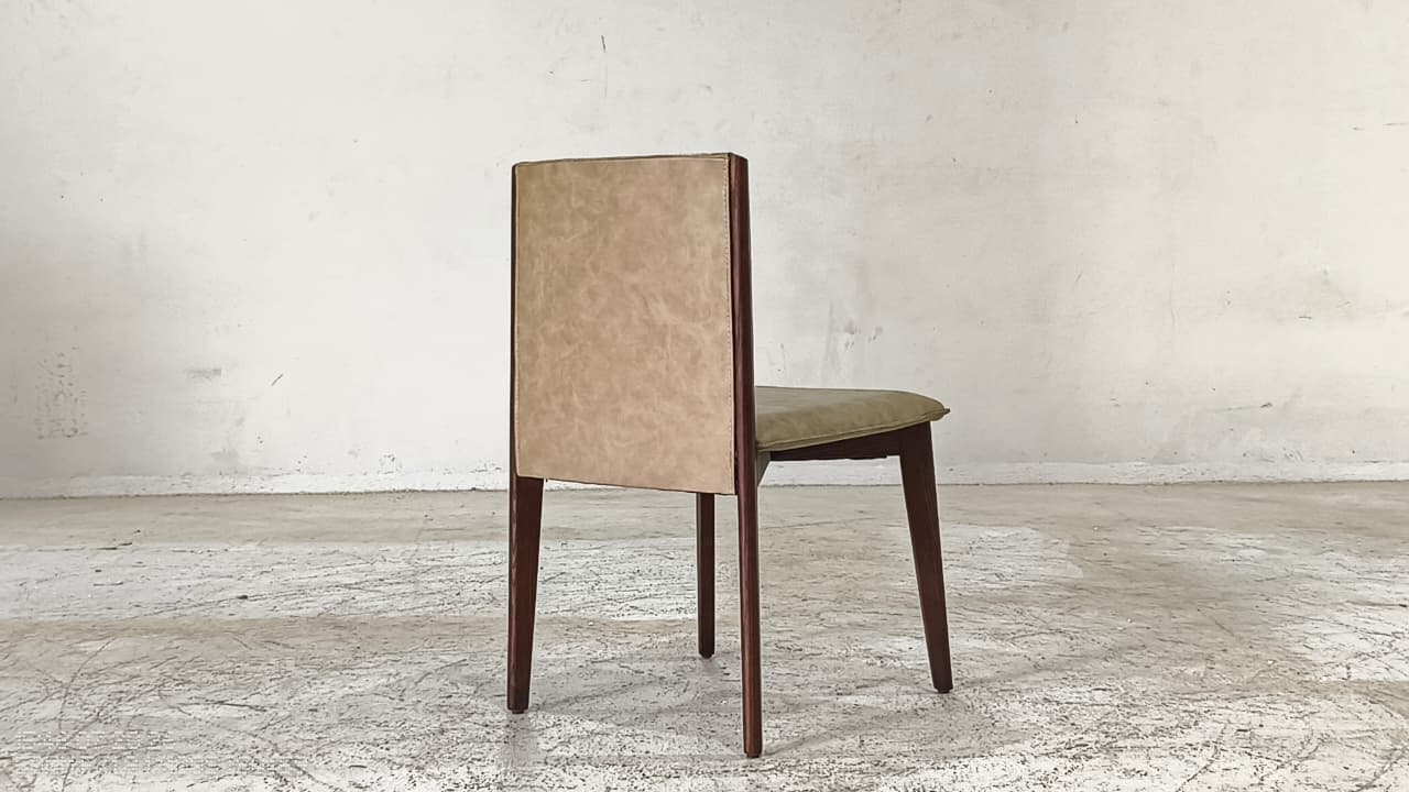 CH16169(2) - DINING CHAIR - BLR WH