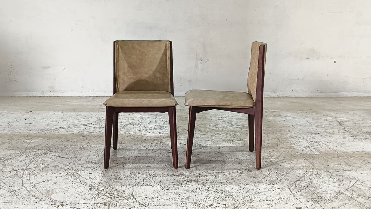 CH16169(2) - DINING CHAIR - BLR WH