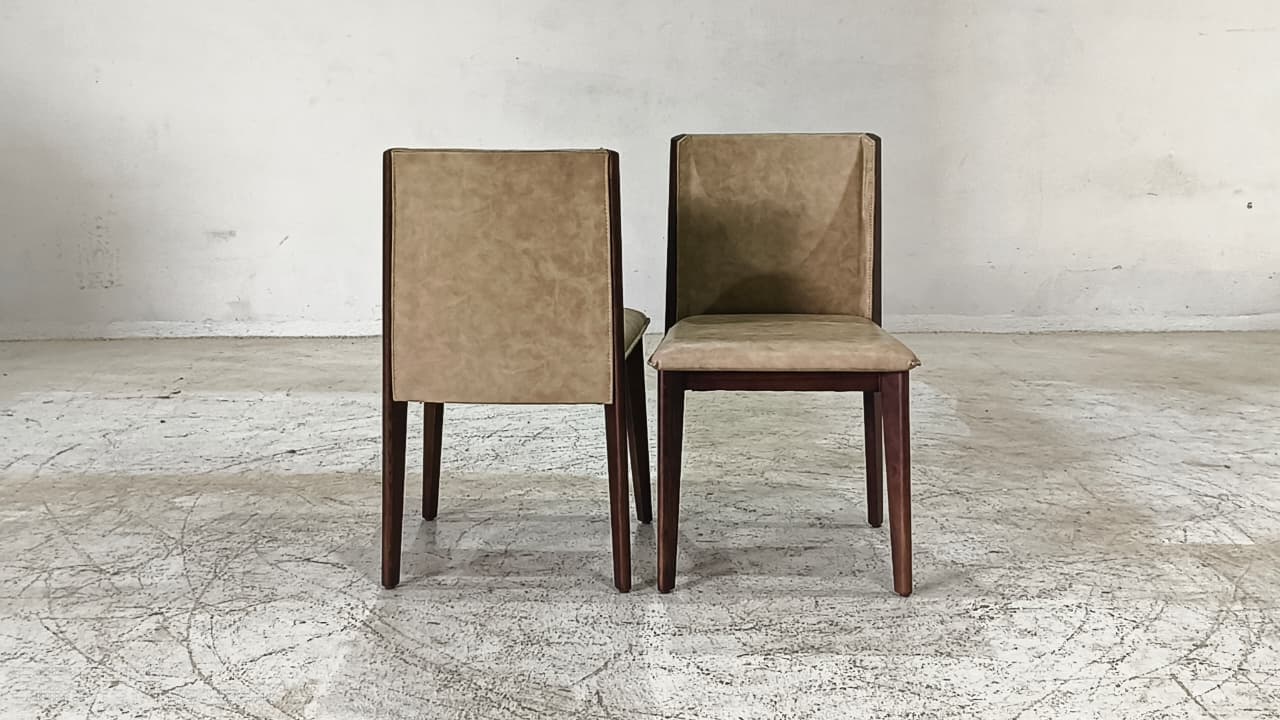 CH16169(2) - DINING CHAIR - BLR WH