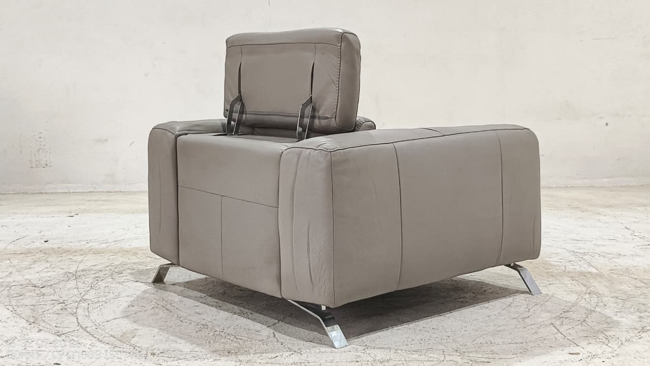 B795-003 - 1 SEATER RECLINER(ELECTRIC) - BLR WH