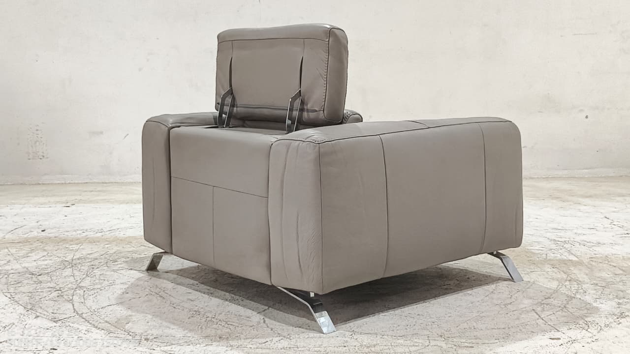 B795-003 - 1 SEATER RECLINER(ELECTRIC) - BLR WH