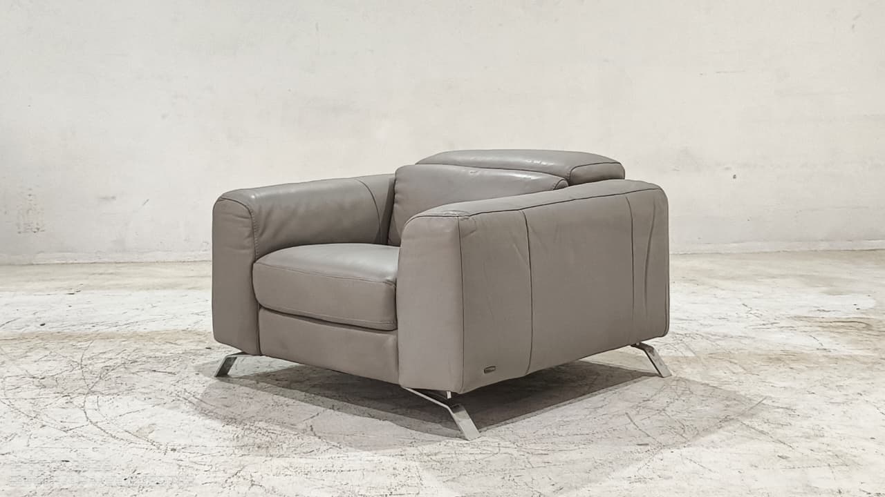 B795-003 - 1 SEATER RECLINER(ELECTRIC) - BLR WH