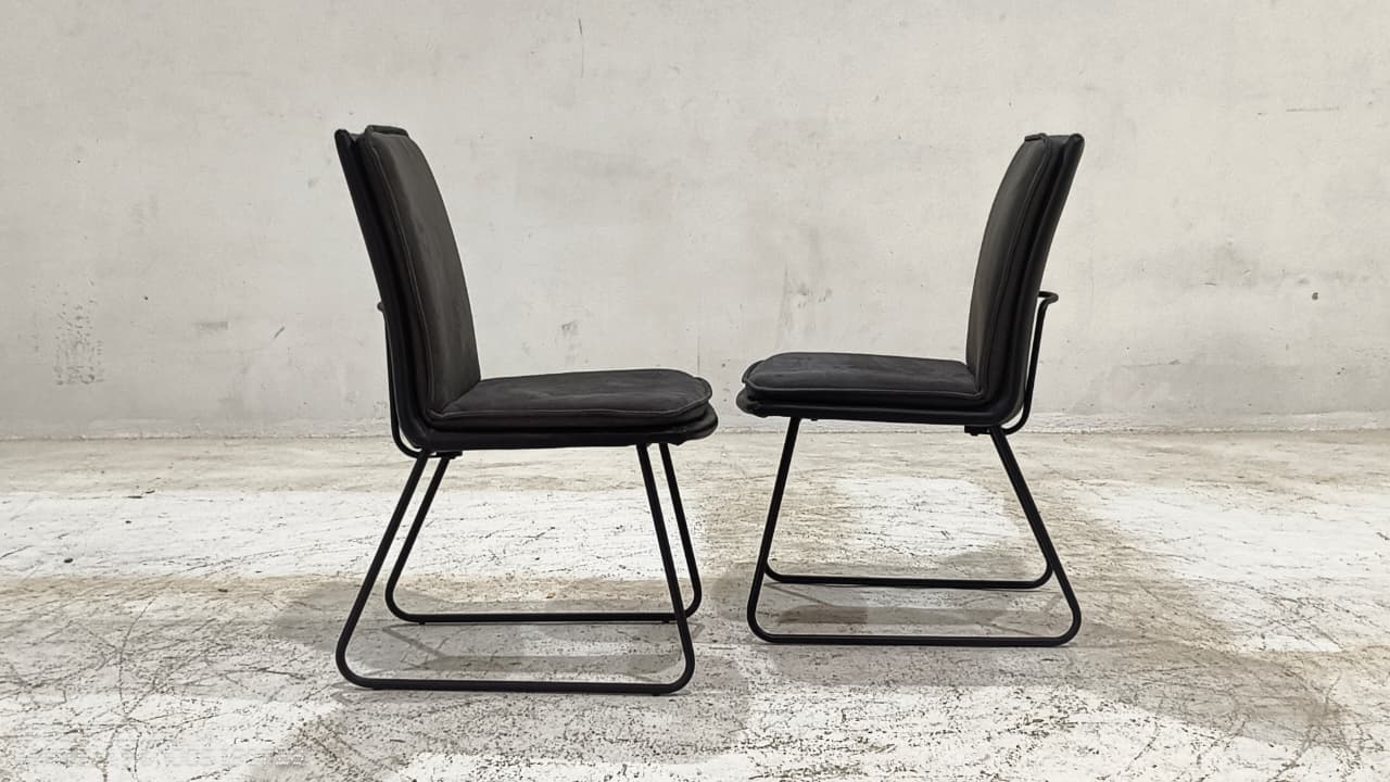 VD6308(6) - DINING CHAIR - BLR WH