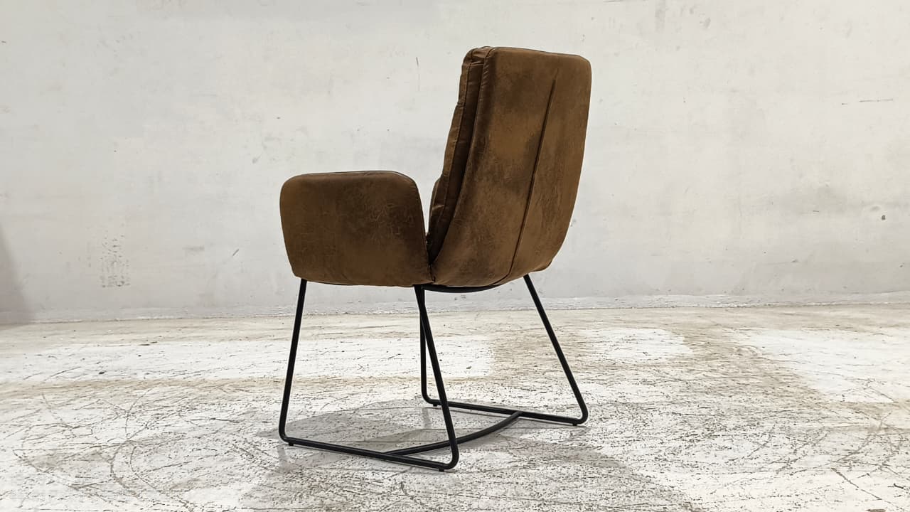 VD6639-1(4) - DINING CHAIR - BLR WH