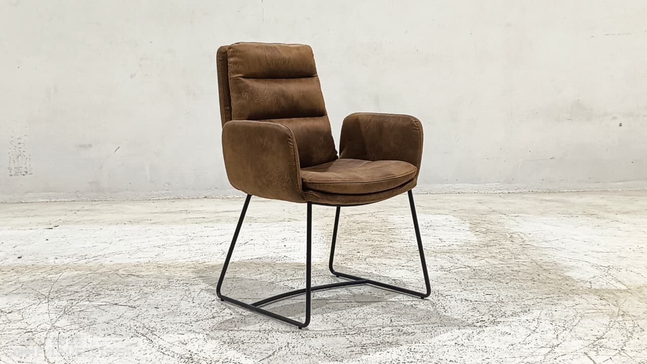 VD6639-1(4) - DINING CHAIR - BLR WH