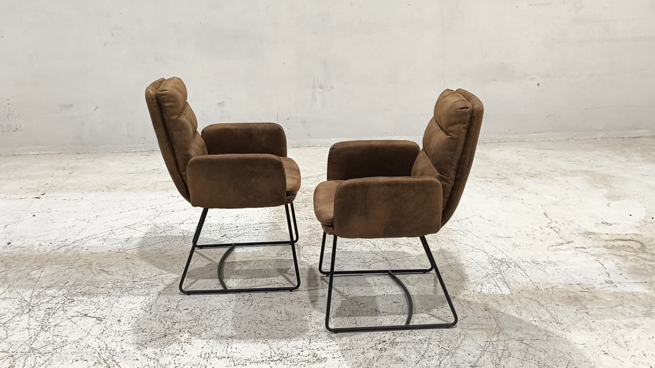 VD6639-1(4) - DINING CHAIR - BLR WH