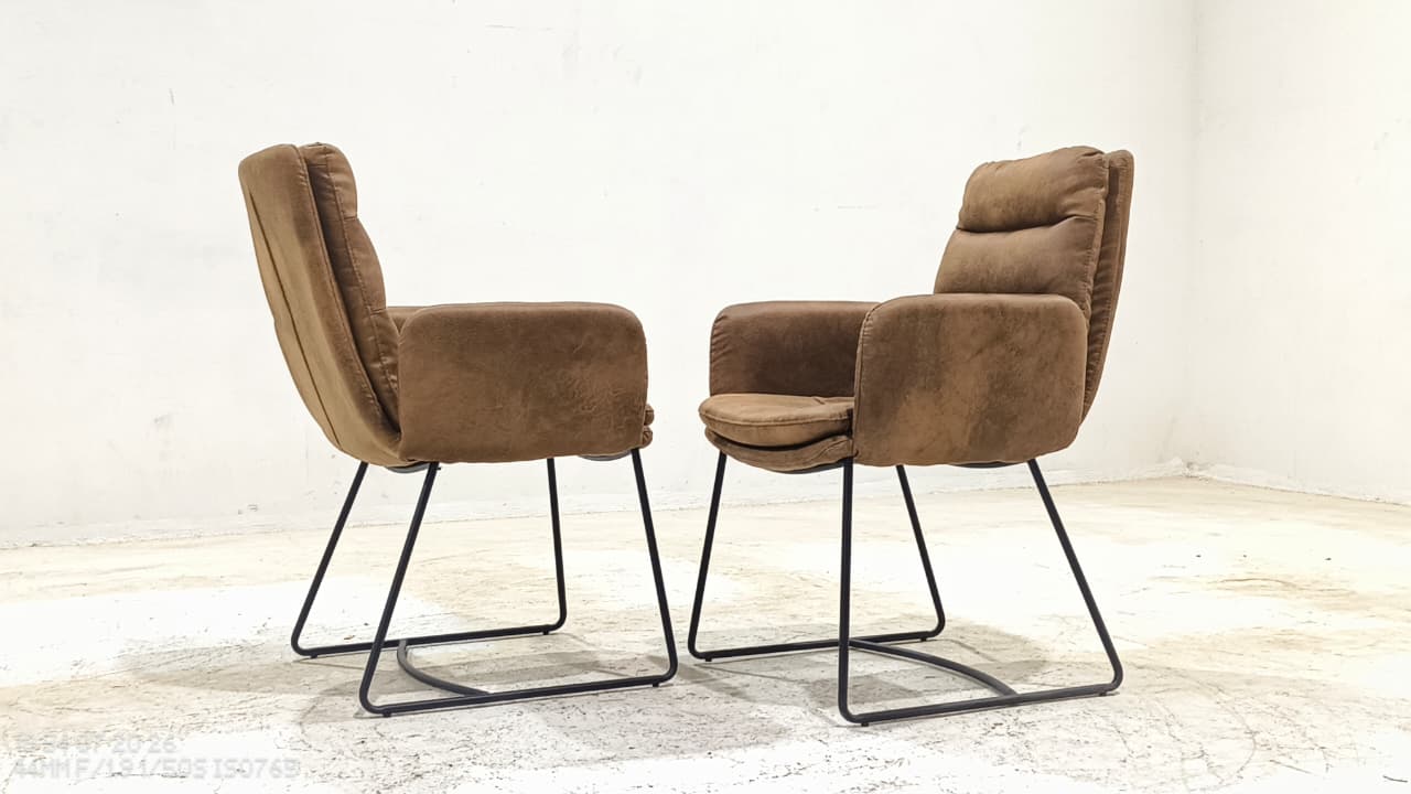 VD6639-1(4) - DINING CHAIR - BLR WH