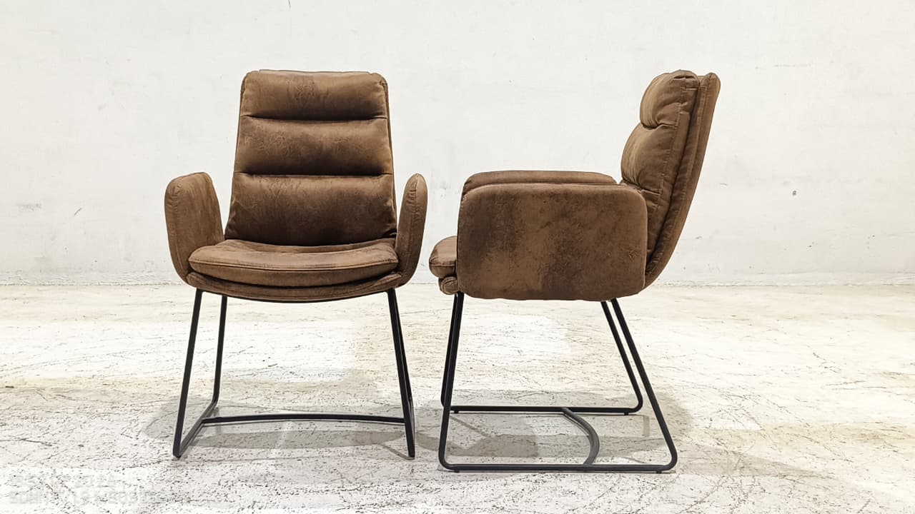 VD6639-1(4) - DINING CHAIR - BLR WH