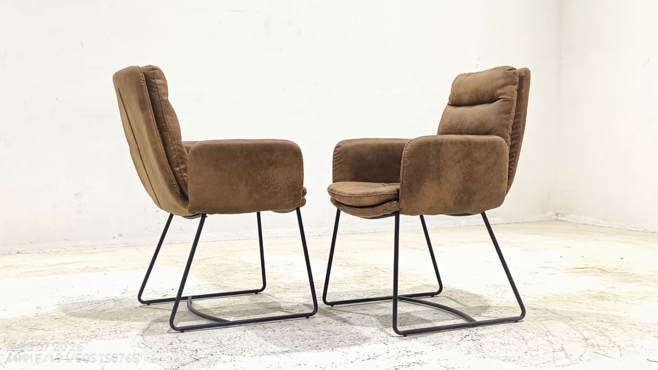 VD6639-1(4) - DINING CHAIR - BLR WH