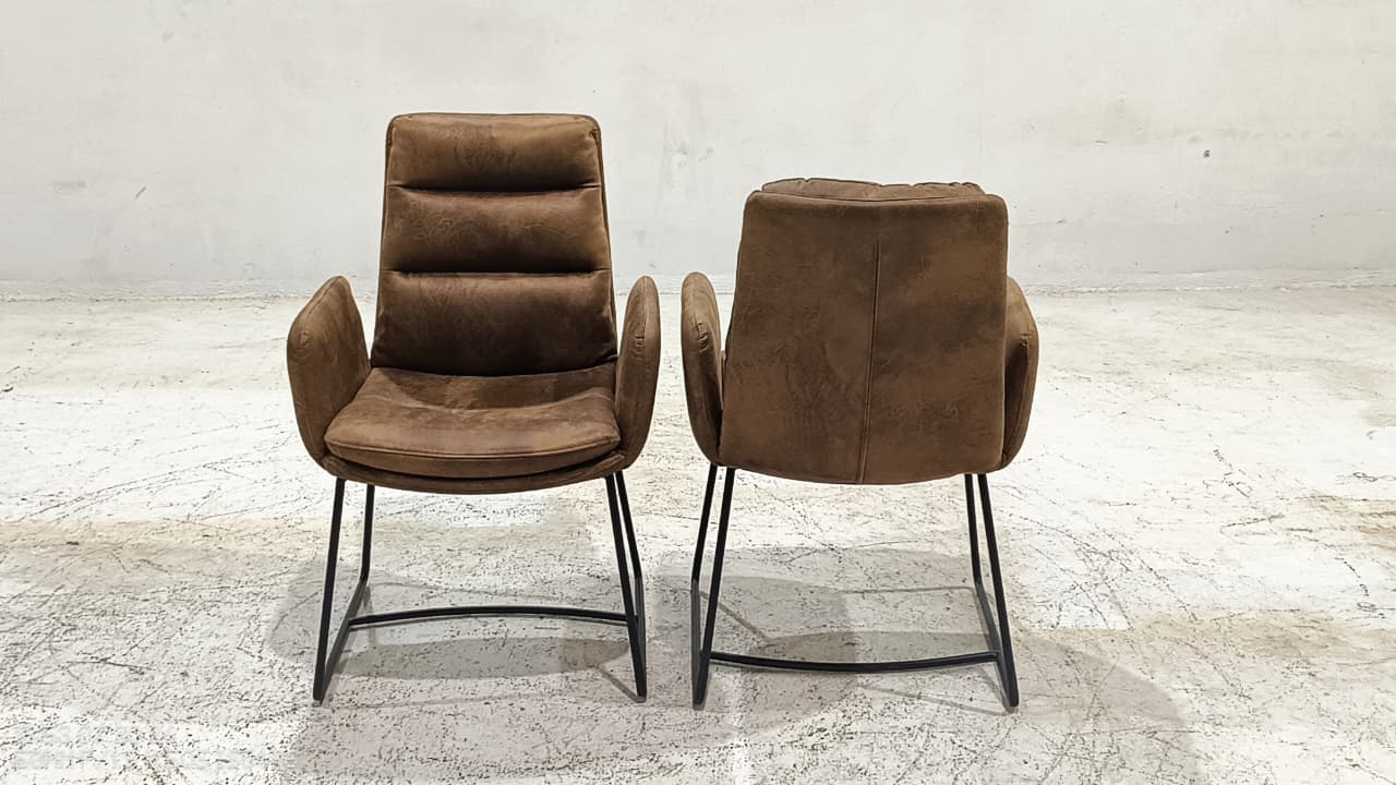VD6639-1(4) - DINING CHAIR - BLR WH