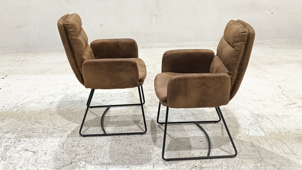 VD6639-1(4) - DINING CHAIR - BLR WH