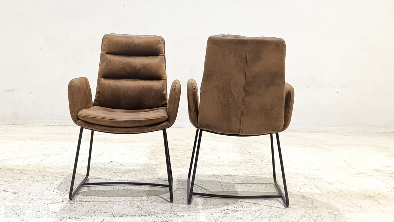 VD6639-1(4) - DINING CHAIR - BLR WH